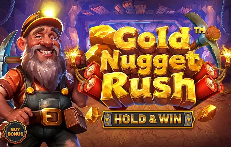 Gold Nugget Rush - Hold & Win